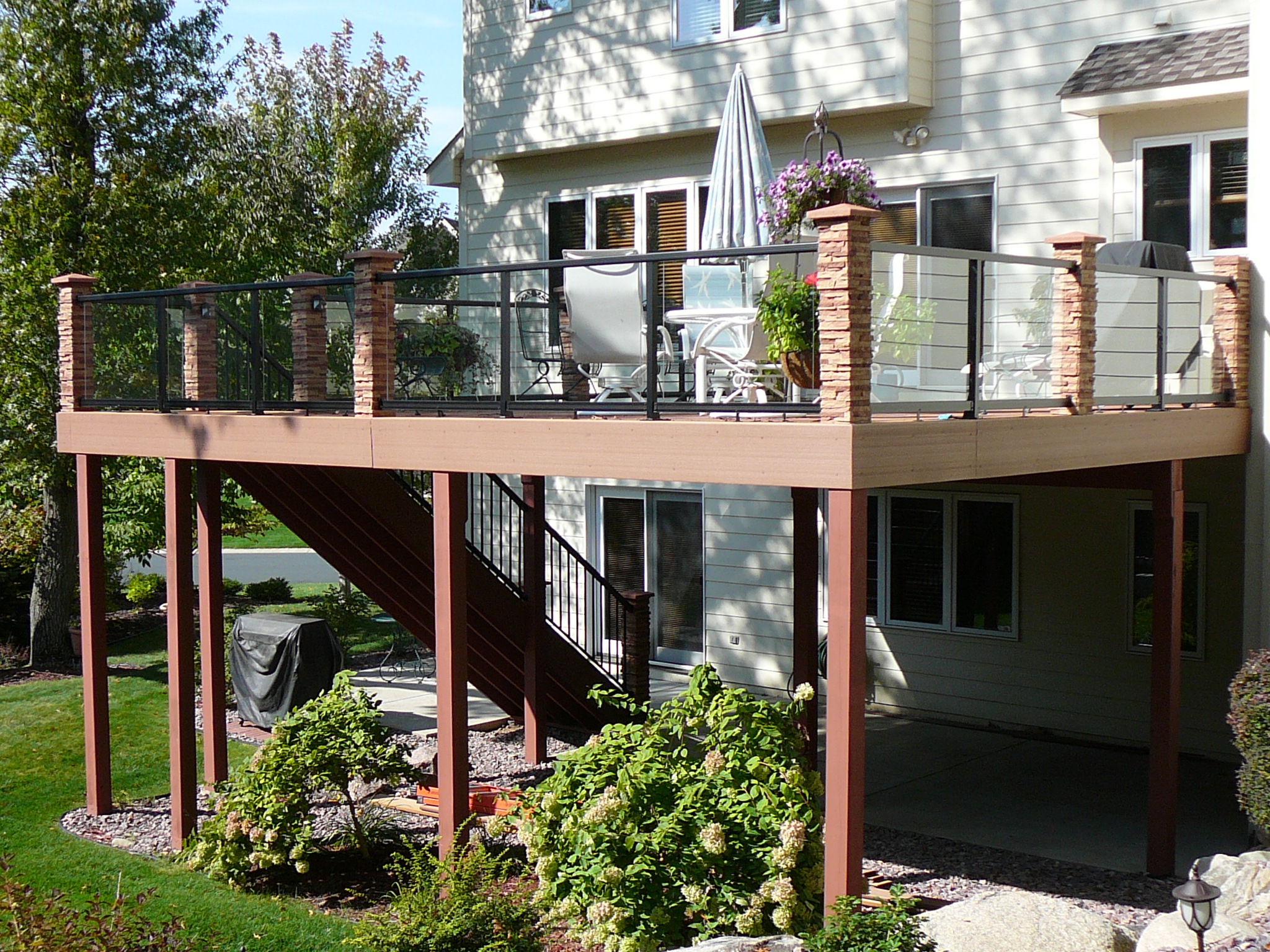 Before & After Deck Addition | Home Remodeling Twin Cities MN